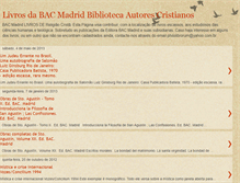 Tablet Screenshot of livrosbacautorescristianos.blogspot.com