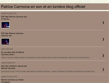 Tablet Screenshot of patricecarmonaensonetenlumiereblog.blogspot.com