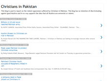 Tablet Screenshot of christians-in-pakistan.blogspot.com