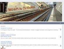 Tablet Screenshot of percursodeestudoseme-learning.blogspot.com