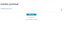 Tablet Screenshot of lepejuventudeventos.blogspot.com