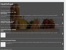 Tablet Screenshot of healthifood.blogspot.com