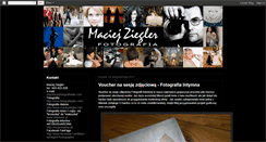 Desktop Screenshot of maciejziegler.blogspot.com