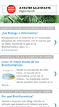 Mobile Screenshot of bioinformatica-ec.blogspot.com