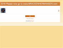 Tablet Screenshot of brackenhermansen.blogspot.com