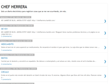 Tablet Screenshot of chefherrera.blogspot.com