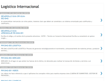 Tablet Screenshot of logisticointernacional.blogspot.com