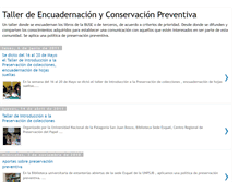 Tablet Screenshot of encuadernacionesquel.blogspot.com