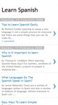 Mobile Screenshot of phe-learn-spanish.blogspot.com