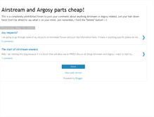 Tablet Screenshot of airstreamargosy.blogspot.com