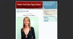 Desktop Screenshot of helenhuntsextapezhrw.blogspot.com