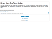 Tablet Screenshot of helenhuntsextapezhrw.blogspot.com