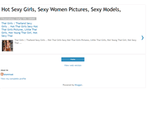 Tablet Screenshot of hot-sexy-women-girls-pictures.blogspot.com