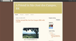 Desktop Screenshot of afriendinsaojosedoscampos.blogspot.com