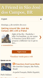 Mobile Screenshot of afriendinsaojosedoscampos.blogspot.com