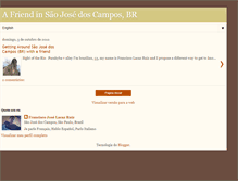 Tablet Screenshot of afriendinsaojosedoscampos.blogspot.com
