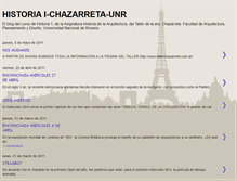 Tablet Screenshot of historia1chazarreta.blogspot.com
