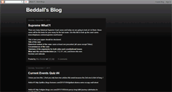 Desktop Screenshot of beddallsblog.blogspot.com