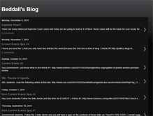 Tablet Screenshot of beddallsblog.blogspot.com