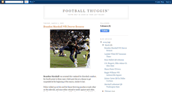 Desktop Screenshot of footballthuggin.blogspot.com