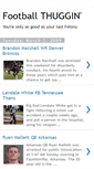 Mobile Screenshot of footballthuggin.blogspot.com