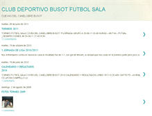 Tablet Screenshot of busotfutbolsala.blogspot.com