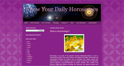 Desktop Screenshot of know-your-daily-horoscopes.blogspot.com