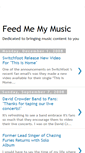 Mobile Screenshot of feedmemymusic.blogspot.com