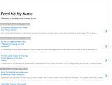 Tablet Screenshot of feedmemymusic.blogspot.com