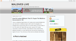 Desktop Screenshot of maldiveslive.blogspot.com