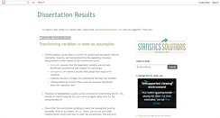 Desktop Screenshot of dissertationresults.blogspot.com