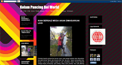 Desktop Screenshot of kolampancingbaiworld.blogspot.com