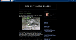 Desktop Screenshot of fireoxvsmetaldragon.blogspot.com