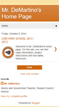 Mobile Screenshot of mrdemartino.blogspot.com