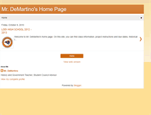 Tablet Screenshot of mrdemartino.blogspot.com