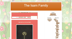 Desktop Screenshot of isamfamily.blogspot.com