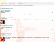 Tablet Screenshot of espelhosecretariaexecutiva.blogspot.com