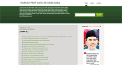 Desktop Screenshot of drsidekbaba.blogspot.com