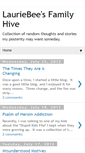 Mobile Screenshot of lauriebeesfamilyhive.blogspot.com