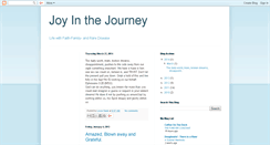 Desktop Screenshot of joyinthejourney-anopenbook.blogspot.com