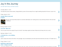 Tablet Screenshot of joyinthejourney-anopenbook.blogspot.com