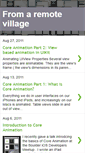 Mobile Screenshot of fromaremotevillage.blogspot.com