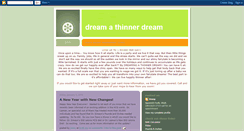 Desktop Screenshot of dreamathinnerdream.blogspot.com