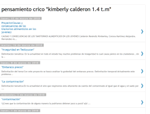 Tablet Screenshot of pensamientocriticokimberlycaldron14tm.blogspot.com