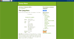 Desktop Screenshot of jonny-klaus.blogspot.com
