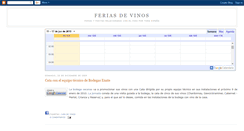 Desktop Screenshot of feriasdevinos.blogspot.com