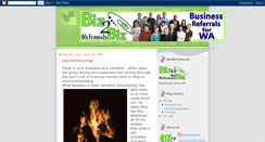 Desktop Screenshot of biz2bizreferrals.blogspot.com