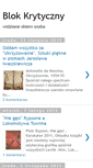 Mobile Screenshot of blok-krytyczny.blogspot.com