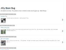 Tablet Screenshot of jillybeanbug.blogspot.com