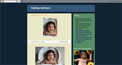 Desktop Screenshot of familyamcintyre.blogspot.com